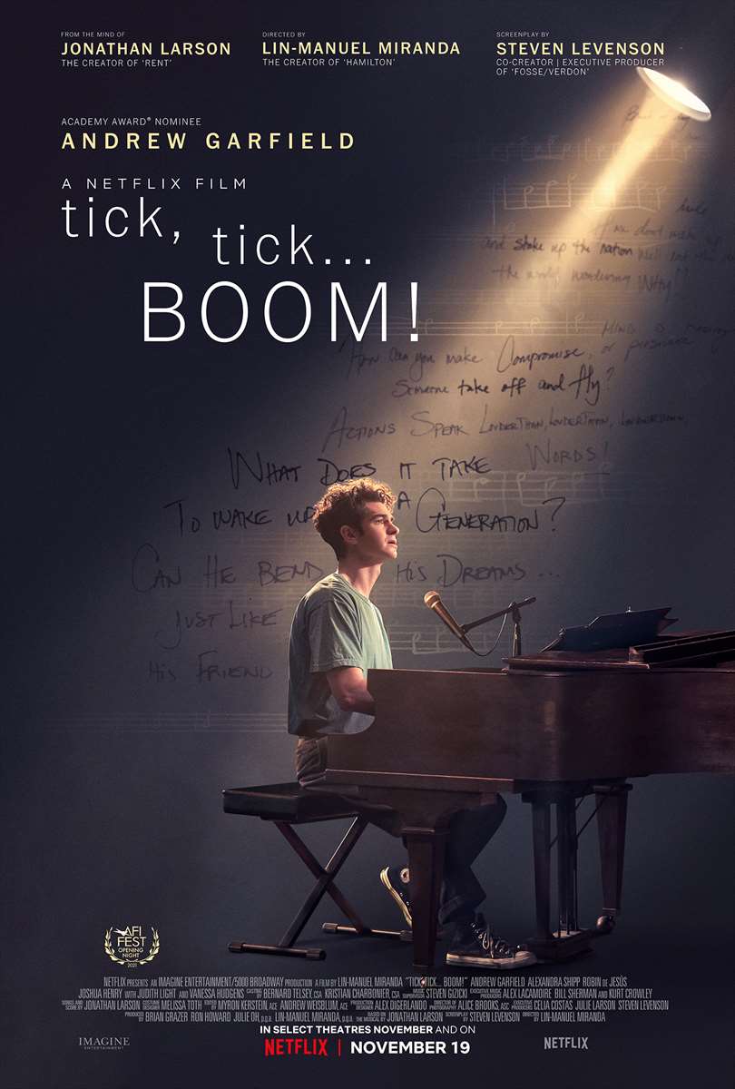Netflix映画「tick, tick... BOOM! : チック、チック…ブーン!」　