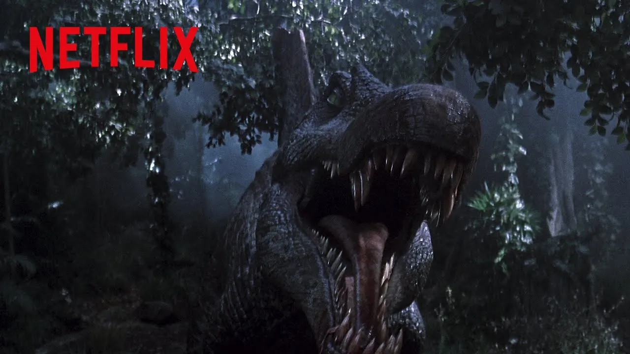 「ジュラシック・パークⅢ」の恐竜出現シーンを公開！あの巨大肉食恐竜が迫る!!