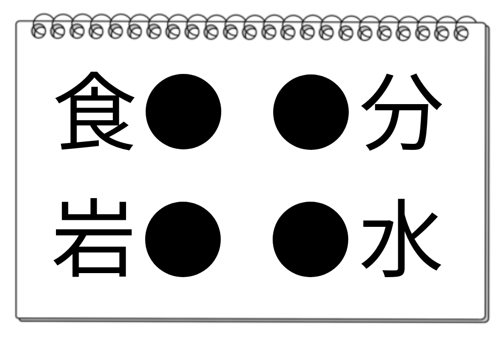 【脳トレクイズ】知的好奇心をくすぐる！共通漢字発見クイズにトライ！