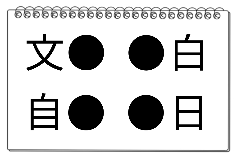 【脳トレクイズ】同じ漢字を見つけよう！熟語クイズで脳を鍛える挑戦