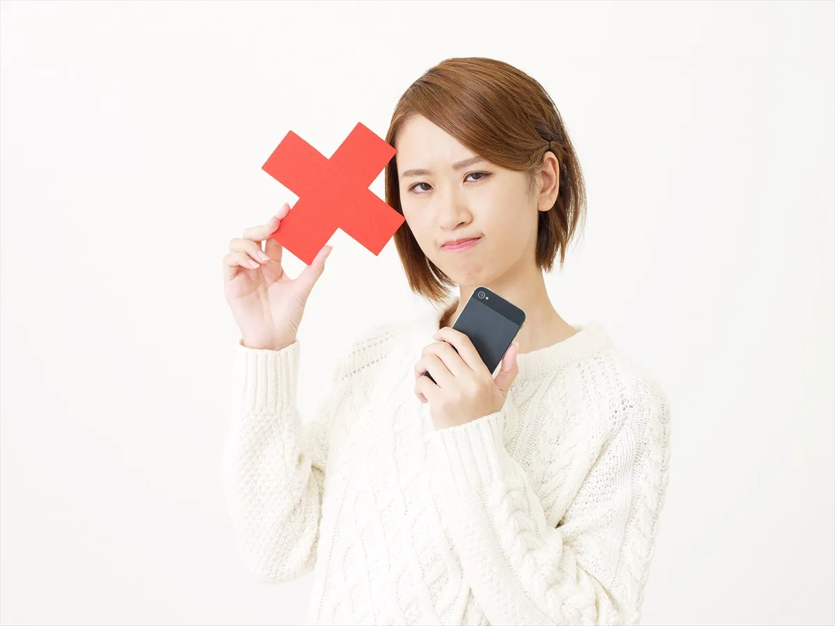 スマホの温度が高いときは使わない