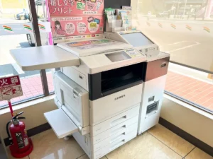 コンビニで印刷