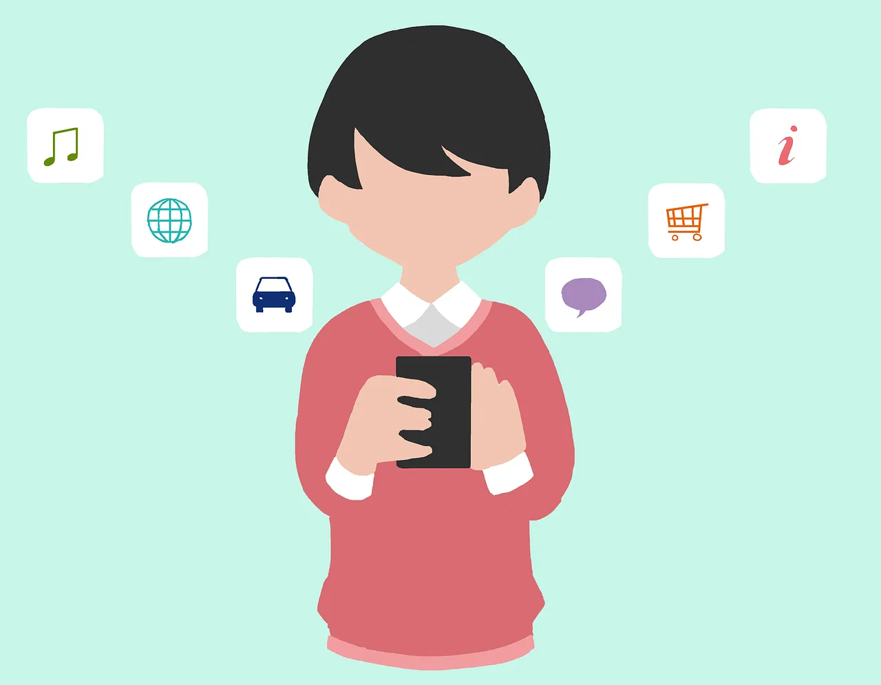 スマホの動作を確認する