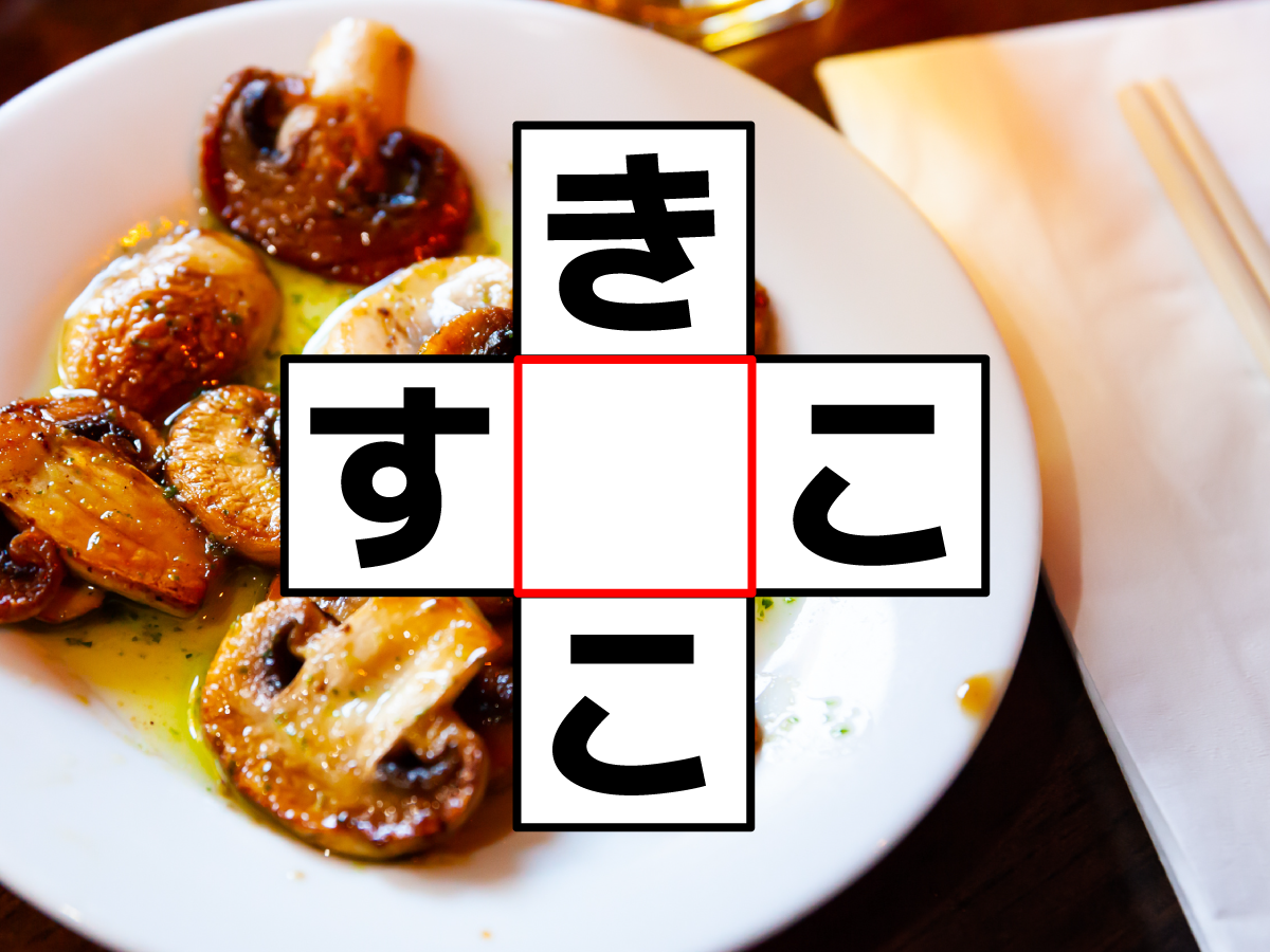 クロスワード「き○こ」「す○こ」